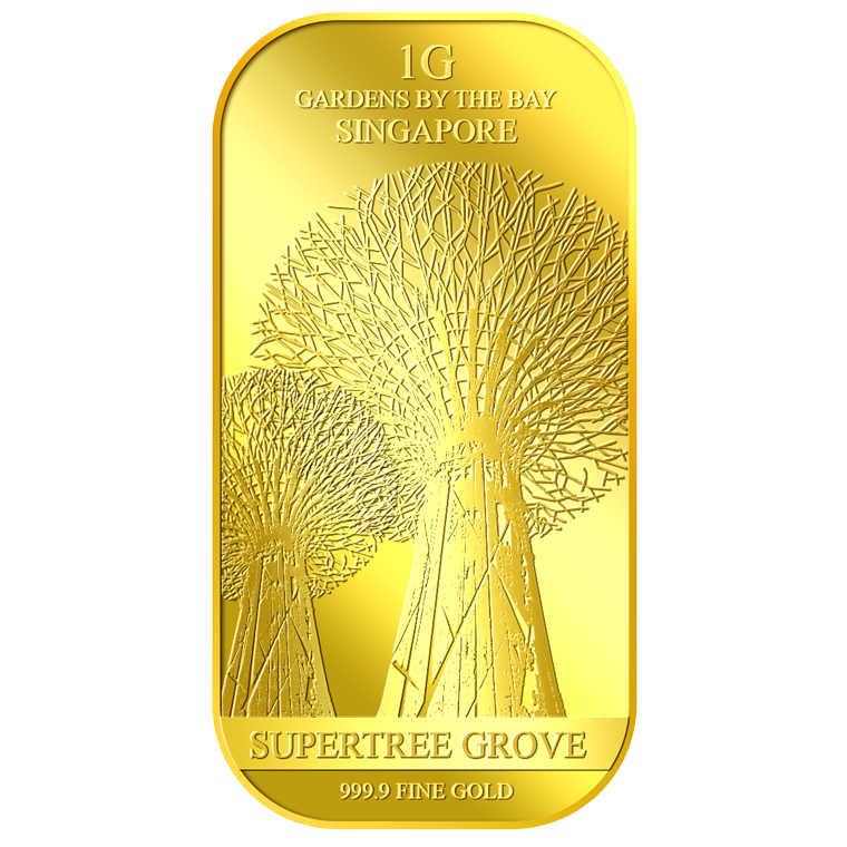 1g SG Supertree Gold Bar