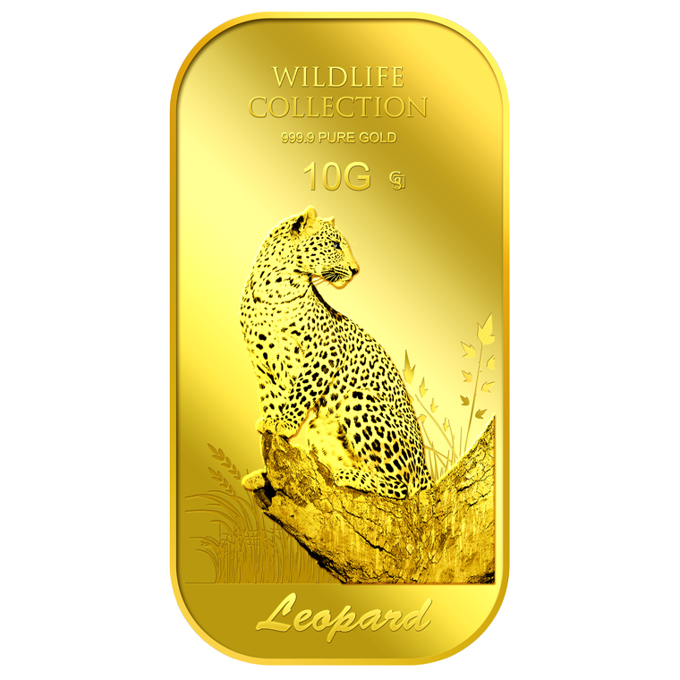 10g Leopard Gold Bar