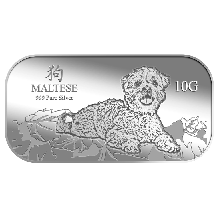 10g Maltese Silver Bar