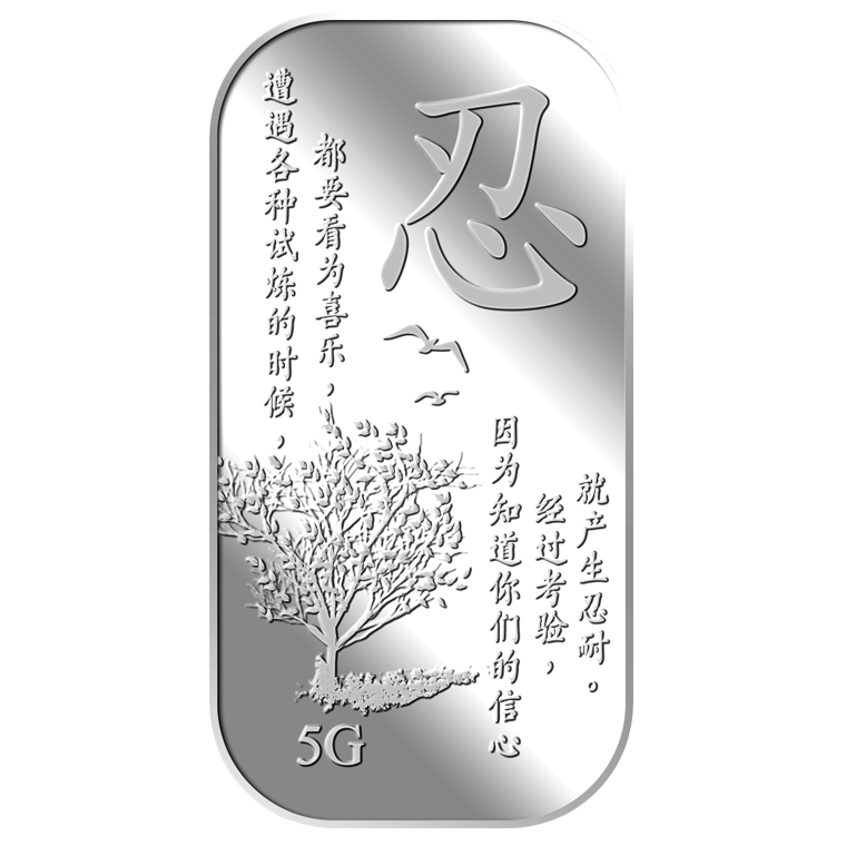 5g Patience (REN) Silver Bar