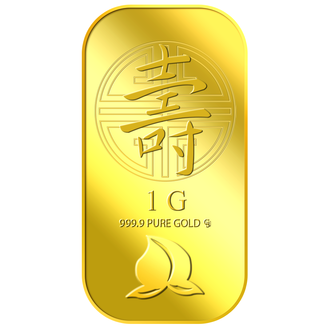 1G LONGEVITY (SHOU) GOLD BAR (Coming Soon)