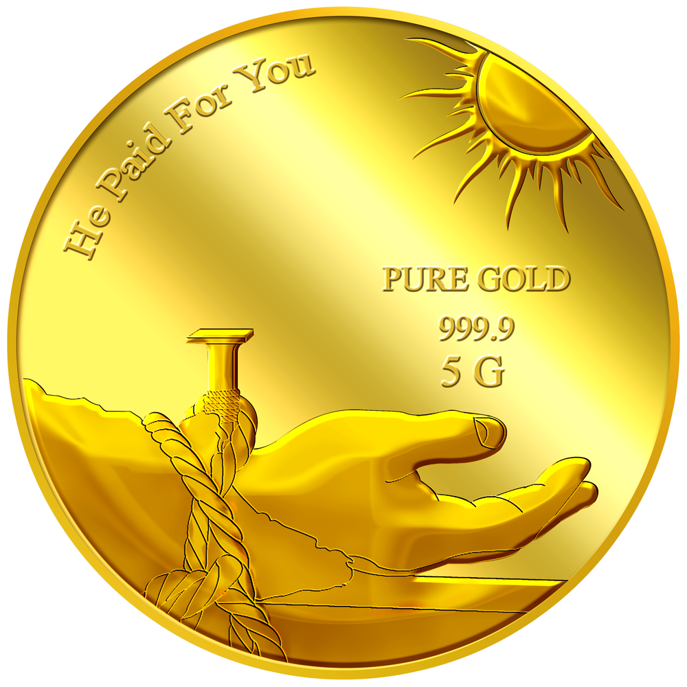 5G HE PAID FOR YOU GOLD MEDALLION (8TH LAUNCH)