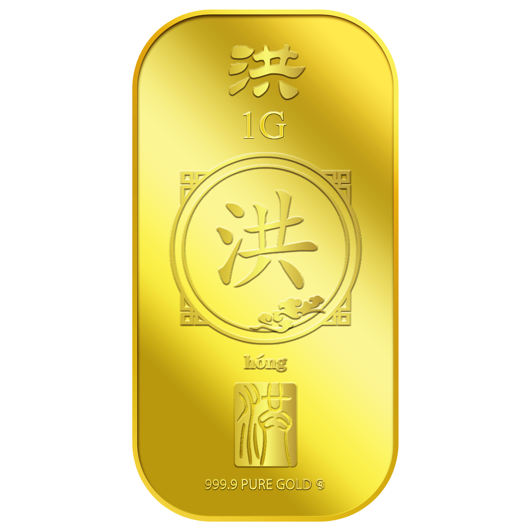 1G HONG 洪 GOLD BAR