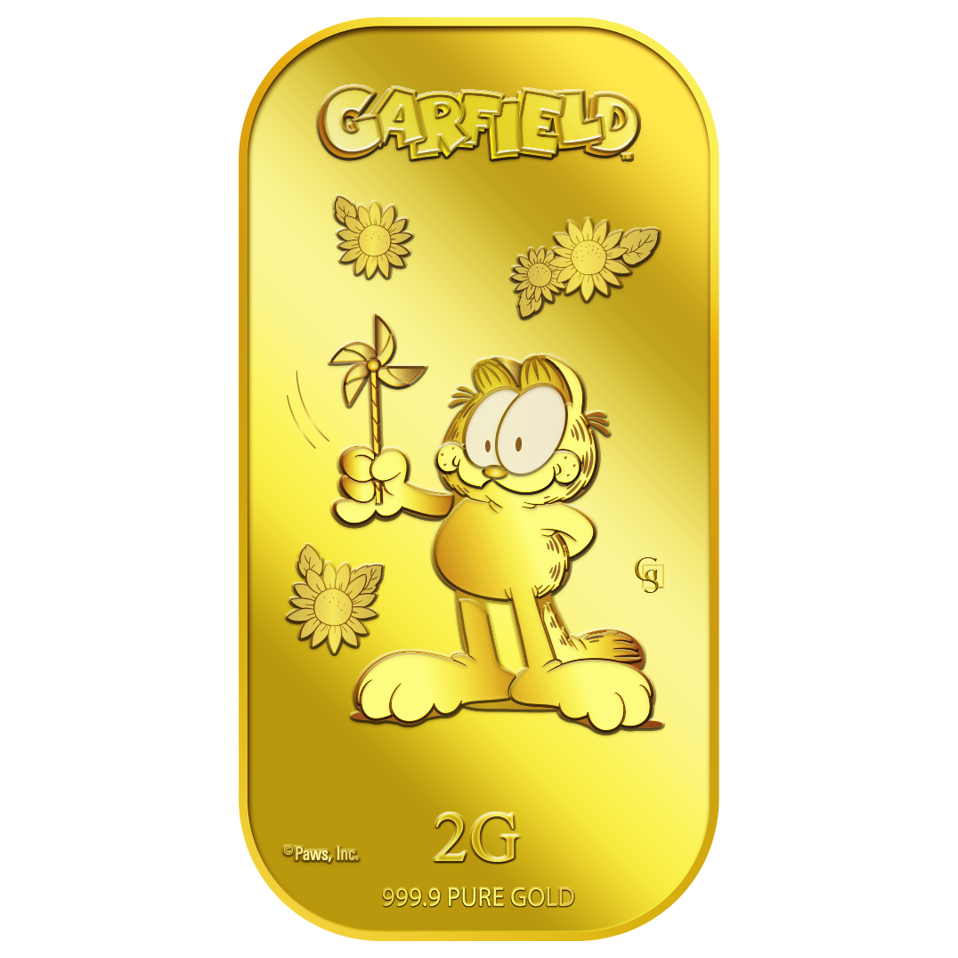 2g 2022 Spring Garfield Gold Bar