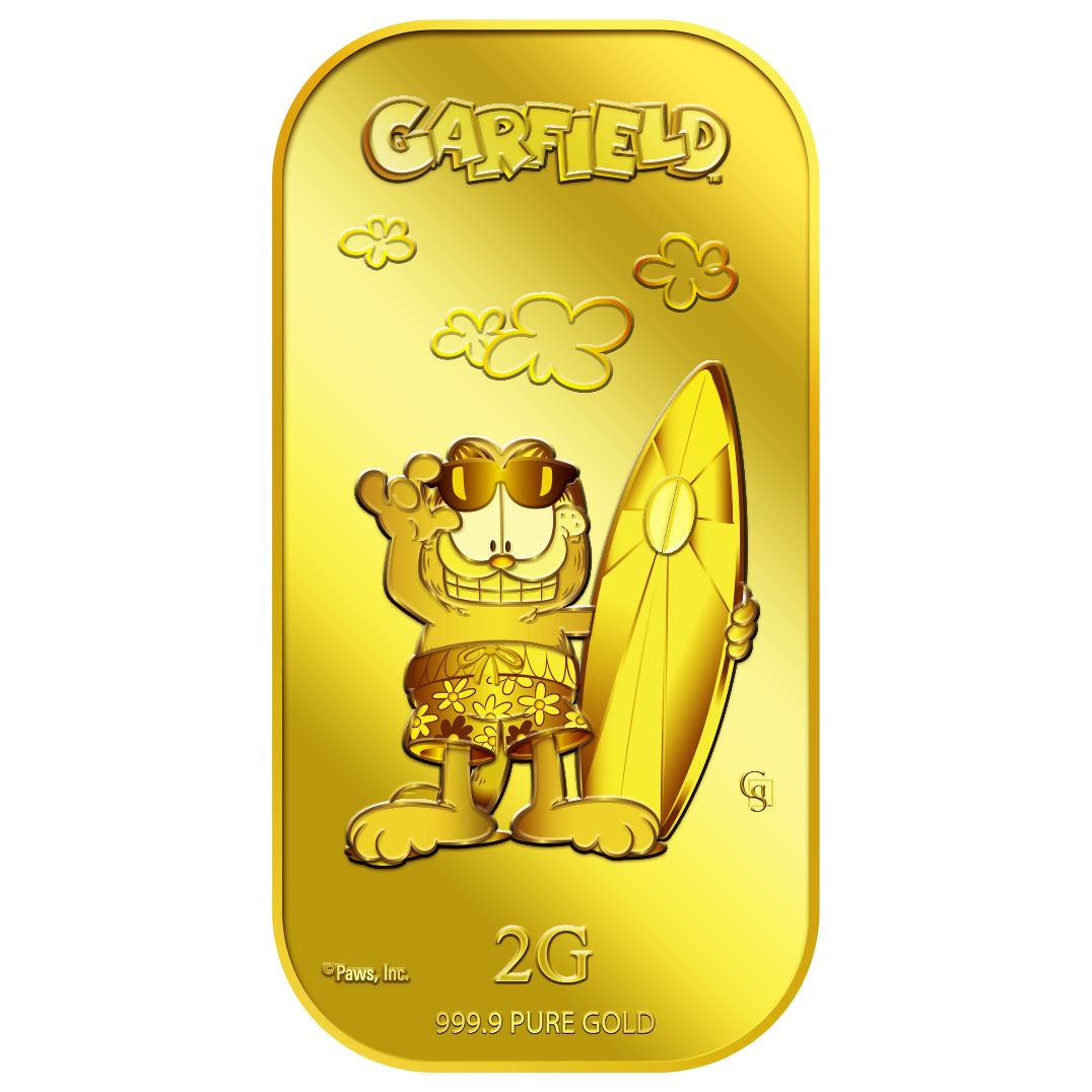 2g 2022 Summer Garfield Gold Bar