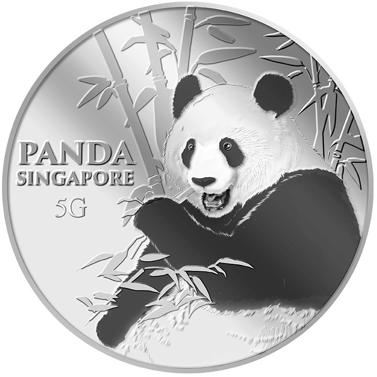 5g SG Giant Panda (Series 3) Silver Medallion (Coming Soon)