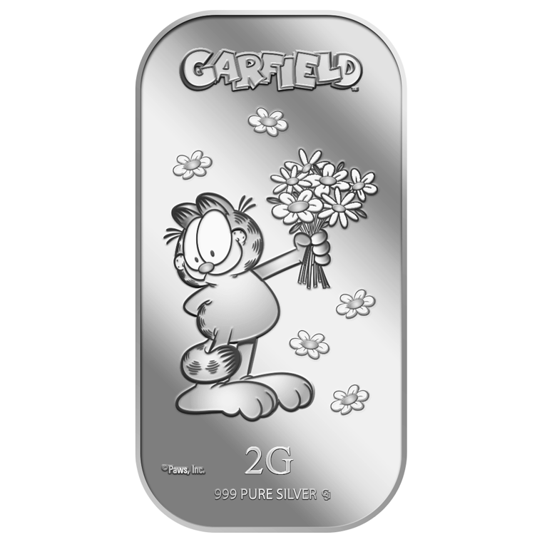 2g 2022 Autumn Garfield Silver Bar