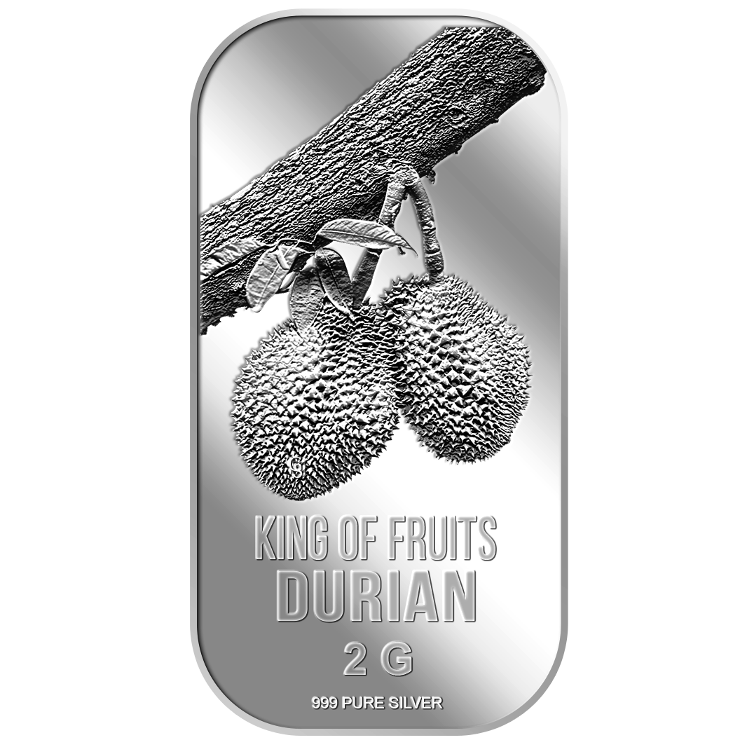 2g King of Fruits Durian Silver Bar