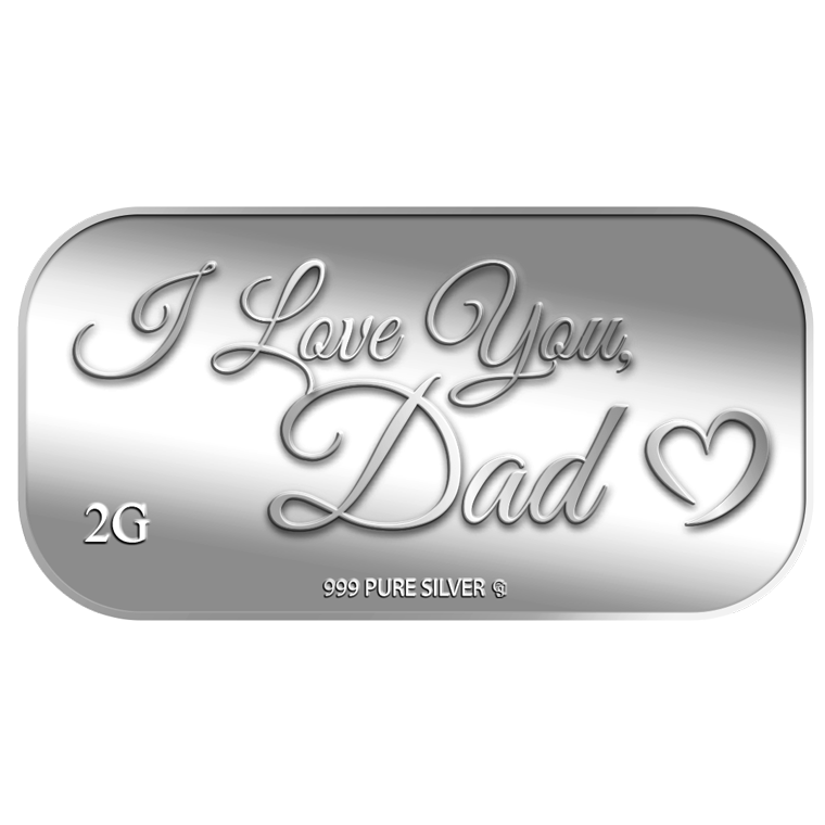 2g I Love You, Dad Silver Bar (Coming Soon)