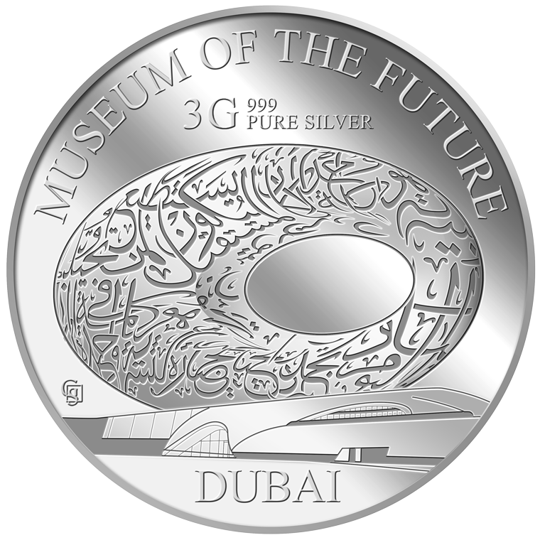 3g Museum of the Future Silver Medallion (Coming Soon)