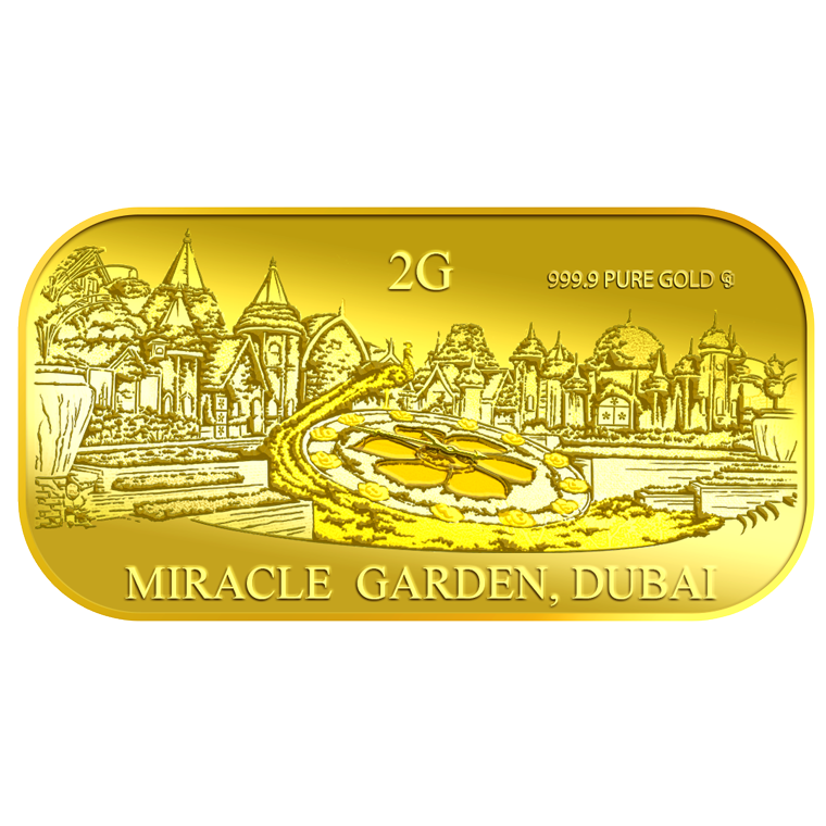 2g Miracle Garden Gold Bar