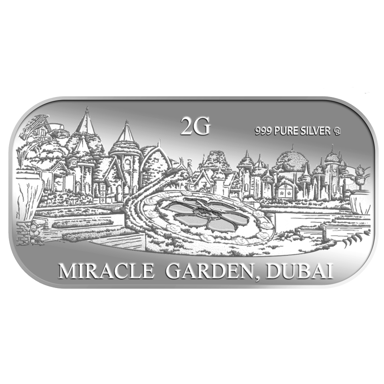 2g Miracle Garden Silver Bar
